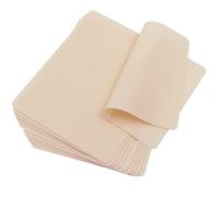 Trisoye Silicone Blank Tattoo Practice -10Pcs Tattoo Skin Practice Double Sides 8X6Inch Skin Tattooing and Eyebrow Practice