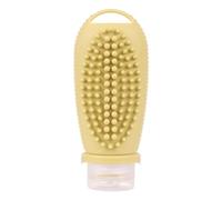 Trisoye Silicone Travel Refillable Bottle Cleansing Brush Portable Shampoo Bottles Lotion Cosmetics Containers G