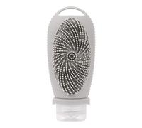 Trisoye Silicone Travel Refillable Bottle Cleansing Brush Portable Shampoo Bottles Lotion Cosmetics Container Trip B