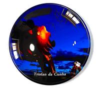 Tristan da Cunha Fridge Magnet Refrigerator Freezer Magnet Souvenir Decoration Magnet Sticker Glass Crafts