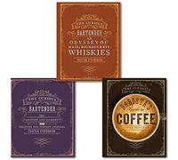 Tristan Stephenson The Curious Collection 3 Books Set, (The Curious Bartender - The artistry and alchemy of creating the perfect cocktail,The Curious Baristas Guide to Coffee and The Curious Bartender: An Odyssey of Malt, Bourbon & Rye Whiskies)