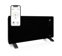 Tristar Glass Panel Heater with Wi-Fi - 2000W - App Controlled - Adjustable Thermostat - 2 Heat Settings - Timer & Voice Control - Black - KA-5175BS