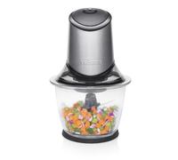 Tristar Chopper 1.2 L, Gray, Glass, Stainless Steel