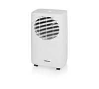 Tristar Dehumidifier - 10L per Day - 2L Removable Water Tank - 24h Timer - Quiet 42 dB - Child Safety Lock - Automatic Shut-Off - With Humidistat and Wheels - DH-5398BS