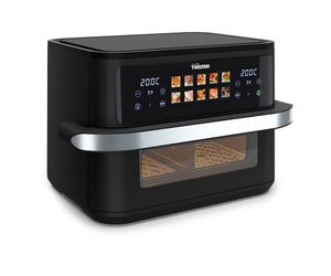 Tristar Double 10 L Stand-alone 2800 W Hot air fryer Black, Stainless steel