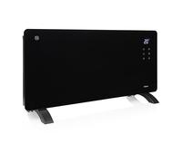 Tristar Glass Panel Heater with Wi-Fi - 2000W - App Controlled - Adjustable Thermostat - 2 Heat Settings - Timer & Voice Control - Black - KA-5175BS