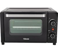 Tristar OV-3615 Mini Oven, 800 Watt, 10 Liter, for Grilling, Baking and Toasting, Versatile and Compact, Black