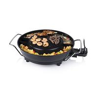 Tristar PZ-9131 Korean Hot Pot Grill Fondue Black, Alloy Steel, Multi-Coloured