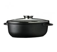 Tristar Supreme 38cm/6L Sizzling Dish/Oval Roaster with Glass Lid