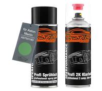 TRISTARcolor Car paint 2K spray can set for Aston Martin AST5019D Racing Green Metallic Perl Base coat 2K clear coat spray can