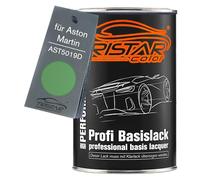 TRISTARcolor Car paint Can ready-to-spray for Aston Martin AST5019D Racing Green Metallic Perl Base coat 1.0 litre 1000ml