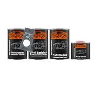 TRISTARcolor Car paint Set can ready for spraying for Audi Y9C Ibisweiss/Blanc Ibis under + base + 2K clear coat 3.5l