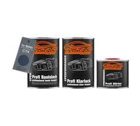 TRISTARcolor Car paint Set can ready for spraying for BMW C7X Frozen Ocean Wave Blue Metallic Base coat + 2K clear coat 2.5l