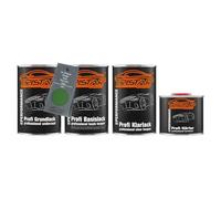 TRISTARcolor Car paint Set can ready for spraying for Chrysler/Dodge/Jeep/Plymouth/Viper P51 Servpro Green under + base + 2K clear coat 3.5l