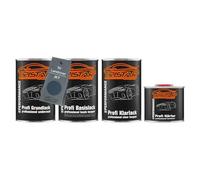TRISTARcolor Car paint Set can ready for spraying for Landrover JKY Sargasso Blue Perl X. under + base + 2K clear coat 3.5l