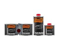 TRISTARcolor Car paint Set can ready for spraying for Tesla PR00 Midnight Cherry Red Perl under + base coat + 2K clear coat 1.75l