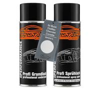 TRISTARcolor Car paint Spray can set for Buick/Cadillac/Chevrolet/Corvette WA241L Polar White 1 Metallic Perl under base coat spray can 400ml