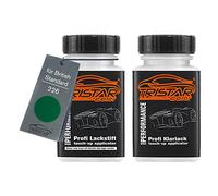 TRISTARcolor Car paint Touch-up pen set for British Standard 226 Mid Brunswick Green Base coat clear coat 50ml each