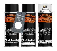 TRISTARcolor Motorcycle paint Spray can set for Honda Motorrad R195C Candy Blazing Red under + base coat clear coat spray can 400ml