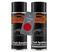 TRISTARcolor Motorcycle paint Spray can set for Triumph CM Tornado Red under base coat spray can 400ml