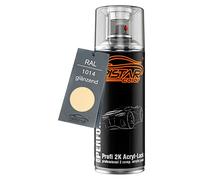 TRISTARcolor RAL 1014 Elfenbein glossy 2K acrylic spray can spray can spray paint spray paint 400 ml quick-drying