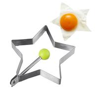 TRISTO Stainless Steel Egg Moulds | Egg Maker Mould - Crumpet Mould Shaper Stainless Steel Camping Sandwich Eggs Pancakes Crumpets Maker