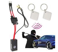 TRISTO Wireless Immobiliser for Car, Auto Sensing Function, Smart Key Car Alarm System, Electronic Vehicle Theft Engine Lock with Anti-Hijacking RC Two Modes for Car