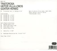 TRISTOROSA/PRELUDES/SUITE POPULAR/BACH.BRASILEIRAS NEW CD