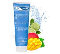 TRISWIM Chlorine Removal After Swim Shampoo | Removes Chlorine, Salt, and Hard Water Buildup | Relieves Dry and Itchy Scalp | With Aloe Vera and Botanicals | Lime&Mango Scent, 251 ml