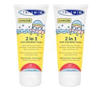 TRISWIM Junior After Swim Hair & Body Wash For Kids, 200 ml (Pack of 2)