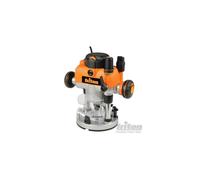 Triton Dual Mode Precision Plunge Router - 1400W, Adjustable Depth, Variable Speed Woodworking Router, Orange (MOF001 / 330085)