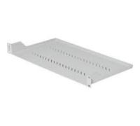 Triton 19" Low profile shelf 1U 350mm 40.0kg - rack accessories (Wall mounted, Black, 1U/ 19")