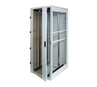'Triton 19 Network Cabinet 37HE, 800x800 mm, Glass Door Front, Light Grey
