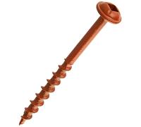 Triton 433479 Coated Pocket Hole Screws with Disc Head and Coarse Thread 8 x 2 Inches Silver Pack of 250