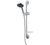 Triton Showers Riser Rail | Shower Slider Rail| Shower Pole Holder | Deluxe | Chrome | Easy to Fit Shower Rail
