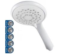Triton 8000 Series Universal Large Five Spray Shower Head White - T80Z As2000Xt