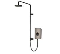 Triton 9.5kW Aspirante UNIQ® Electric Shower - Dark Grey Effect