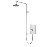 Triton 9.5kW Aspirante UNIQ® Electric Shower - Gloss White Effect