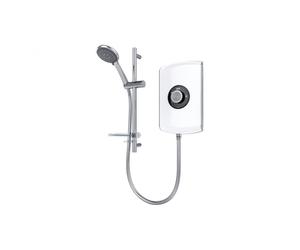 Triton Amore Electric Shower 9.5kW - White Gloss Finish: White Gloss, Power Output (W): 9.5kw