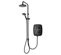 Triton As2000Sr Duelec Silent Running Thermostatic Dual Head Power Shower Black