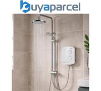 Triton AS2000SR Silent Running Thermostatic Power Shower + Dual Rainshower Head