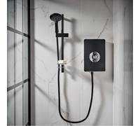Triton Aspirante 8.5kW Matte Black Electric Shower