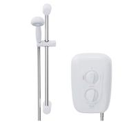 Triton Avena 9.5kw Electric Shower | White | Plastic | 208mm x 530mm x 108mm
