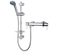 Triton Club Exe Lever Paddle Handle Thermostatic Unichrome Bar Mixer Shower
