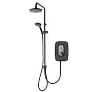 Triton Danzi DuElec 9.5kw Electric Shower | Black | Brass/ABS | 215mm x 328mm x 90mm