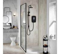 Triton Danzi Duelec 9.5kW Soft Black Electric Shower GEDADU93