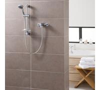 Triton Dene Concentric Mixer Shower Thermostatic Exposed Chrome WRAS UNDETHEXCM