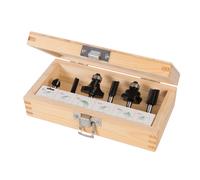 Triton DIY Tools Wood Working Cutting 1/4" Router Starter Kit 6 Pieces ( UK )