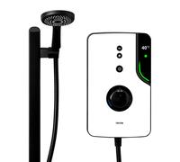 Triton Enlight Matt White Thermostatic Electric Shower, 9.5Kw