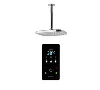Triton ENVi 9.0KW Electric Shower With Ceiling Fed Fixed Head Kit - Chrome